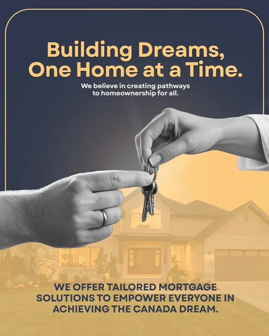 Static post reading Building Dreams One Home at a Time, on tailored mortgage solutions, published 10 Aug 2026