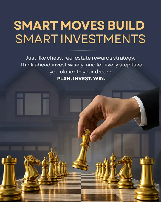 Static post reading Smart Moves Build Smart Investments, illustrated with a chess board, published 3 Aug 2026